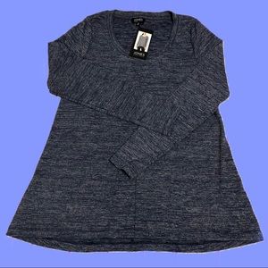 Jones New York Navy Long Sleeve